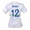 Maillot de Supporter France Christopher Nkunku 12 Extérieur Coupe du Monde 2022 Pour Femme